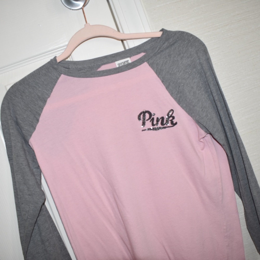 VS PINK Baseball Tee